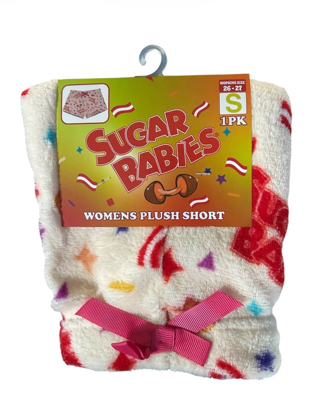 Sugar Babies Women’s Plush Novelty Shorts